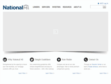 Tablet Screenshot of nationalmi.com